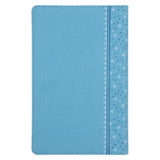 NLT Blue Elephant Flexcover Faux Leather Baby Bible for Boys