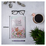NLT Deer Hardcover Baby Bible for Girls