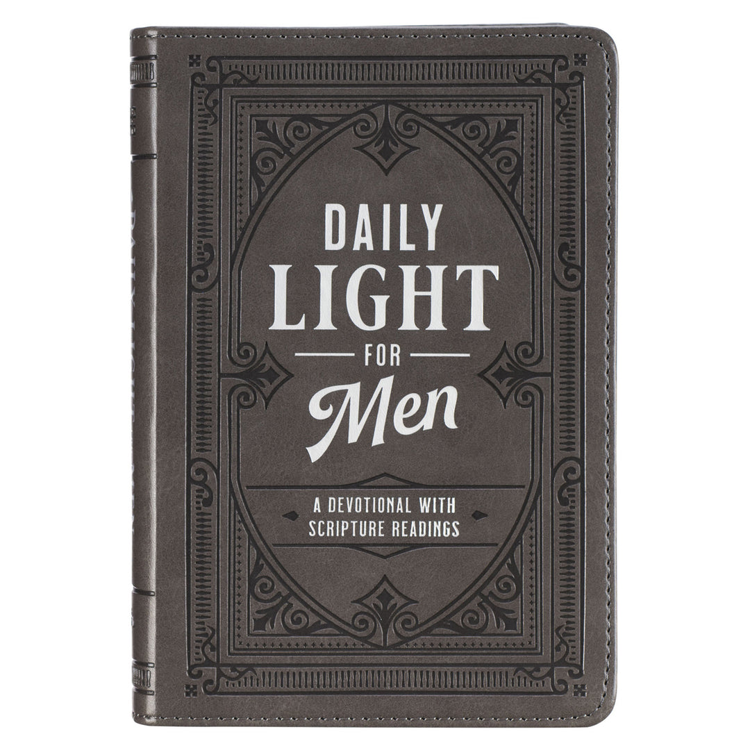 Daily Light Devotional for Men: A Devotional with Scripture Readings (Faux Leather)