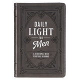 Daily Light Devotional for Men: A Devotional with Scripture Readings (Faux Leather)