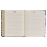KJV Green Floral Faux Leather Note-Taking Bible Large Print