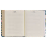 KJV Green Floral Faux Leather Note-Taking Bible Large Print