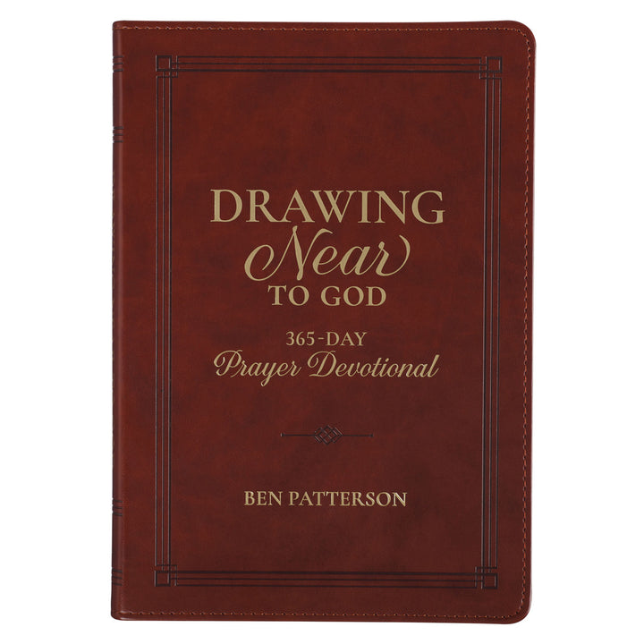 Drawing Near to God: 365-Day Prayer Devotional (Faux Leather)