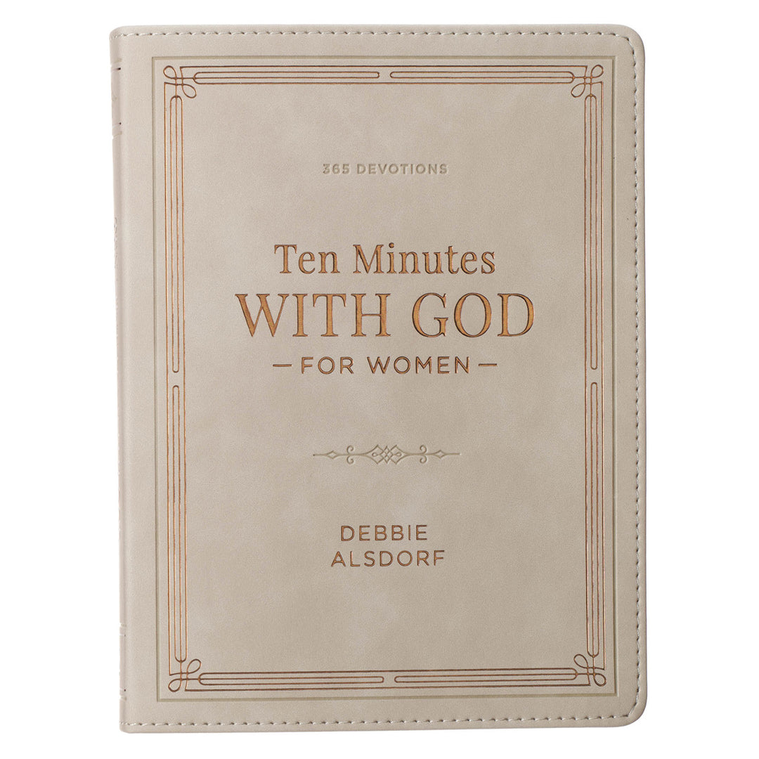 10 Minutes with God for Women: 365 Devotions (Faux Leather)