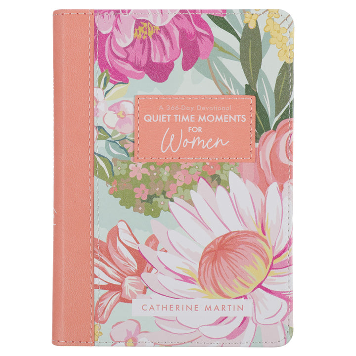 Quiet Time Moments for Women: A 366-Day Devotional (Faux Leather)