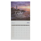 2026 Calendar - I Am the Light of the World