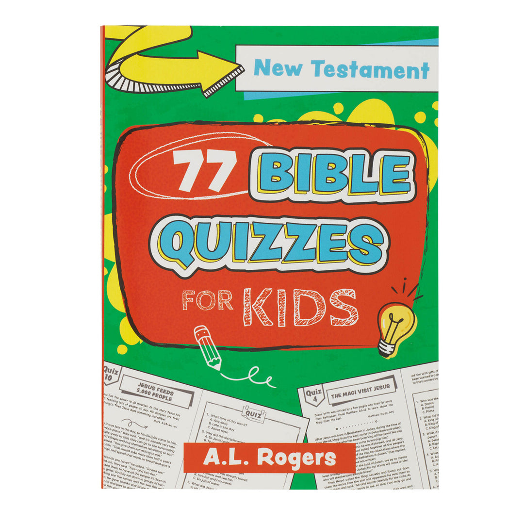 77 Bible Quizzes for Kids: New Testament (Paperback)