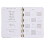2026 Diary - Daily Planner - Be Still and Know - Wirebound
