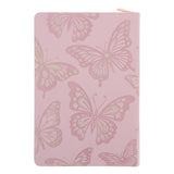 Love Is Patient Love Is Kind Blush Pink Faux Leather Journal with Zipped Closure