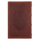 KJV Dark Brown Frame Genuine Leather Bible Giant Print