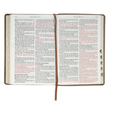 KJV Brown Crown of Thorns Faux Leather Giant Print Full-Size Bible