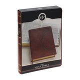 KJV Brown Crown of Thorns Faux Leather Giant Print Full-Size Bible