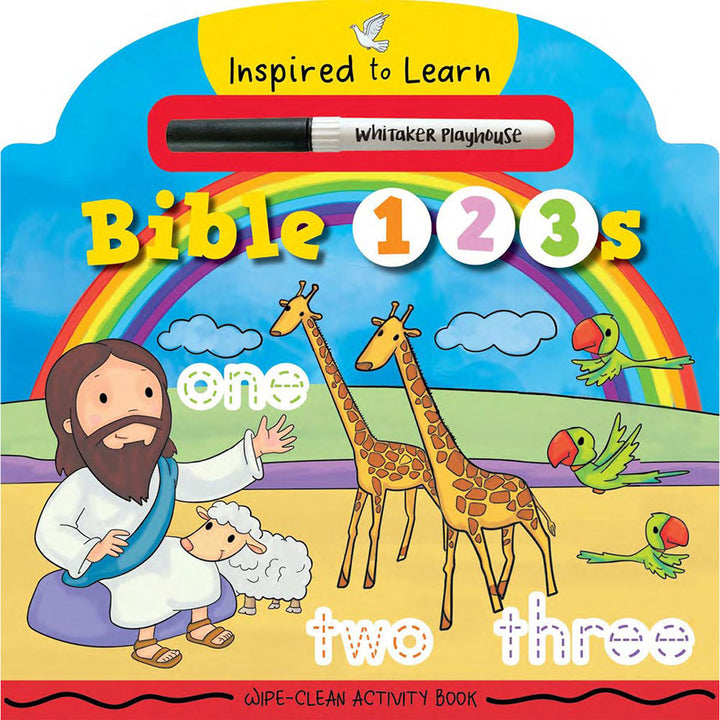 Bible 123's: Wipe-Clean Activity Book (Inspired To Learn)(Board Book)