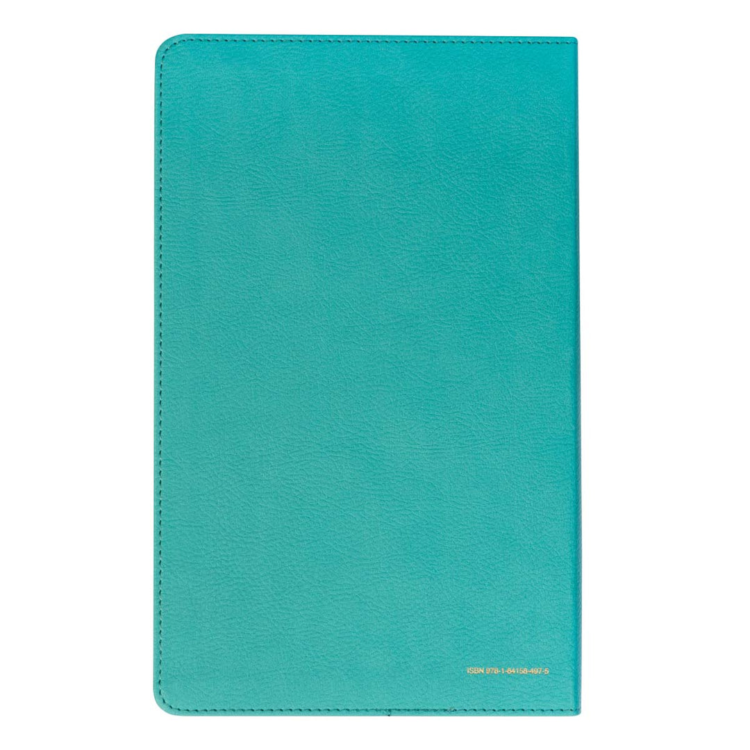 The Message Deluxe Gift Bible, Hosanna Teal (Imitation Leather)