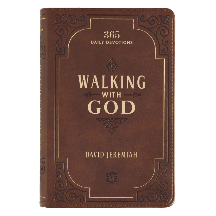 Walking With God: 365 Daily Devotions (Faux Leather)