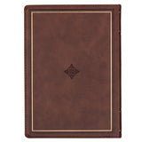 Walking With God Large Print Faux Leather