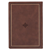 Walking With God Large Print Faux Leather