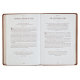 Walking With God Large Print Faux Leather