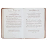 Walking With God Large Print Faux Leather