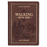 Walking With God Large Print Faux Leather