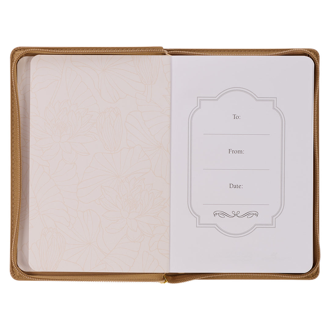 Today I'm Grateful For (Faux Leather Journal With Zipped Closure)