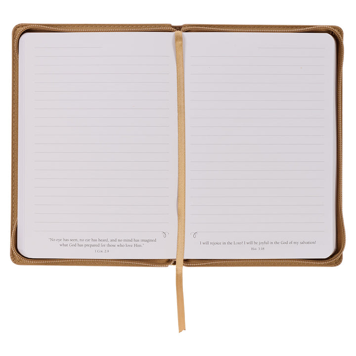 Today I'm Grateful For (Faux Leather Journal With Zipped Closure)