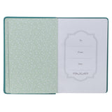 Be Still & Know Floral Psalm 46:10 Tree (Faux Leather Journal)