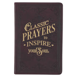 Classic Prayers To Inspire Your Soul Brown Faux Leather