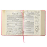 KJV Pink Faux Leather Hardcover My Promise Bible