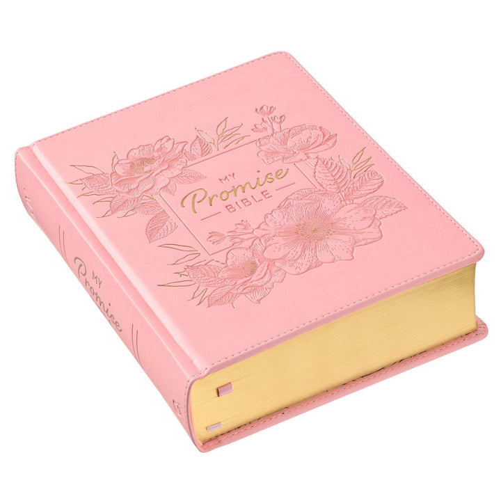 KJV Pink Faux Leather Hardcover My Promise Bible