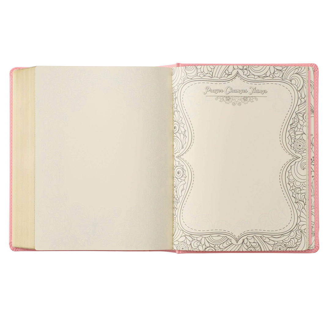 KJV Pink Faux Leather Hardcover My Promise Bible