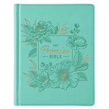 KJV Turquoise Faux Leather Hardcover My Promise Bible