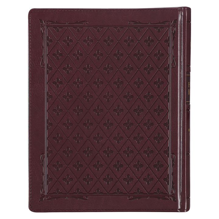 KJV Brown Faux Leather The Note-Taking Bible Large Print