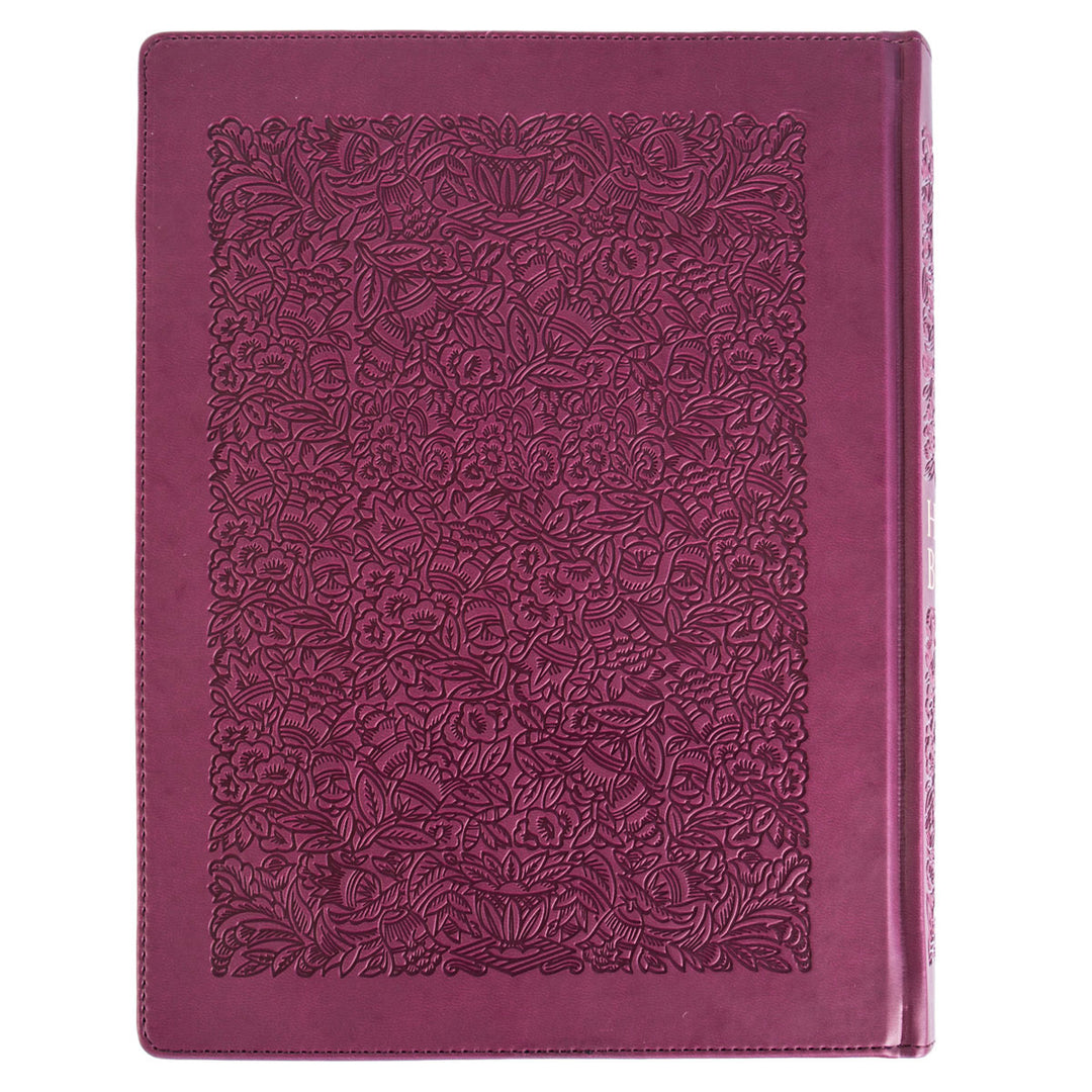 KJV Plum Faux Leather Note-Taking Bible