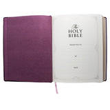KJV Plum Faux Leather Note-Taking Bible