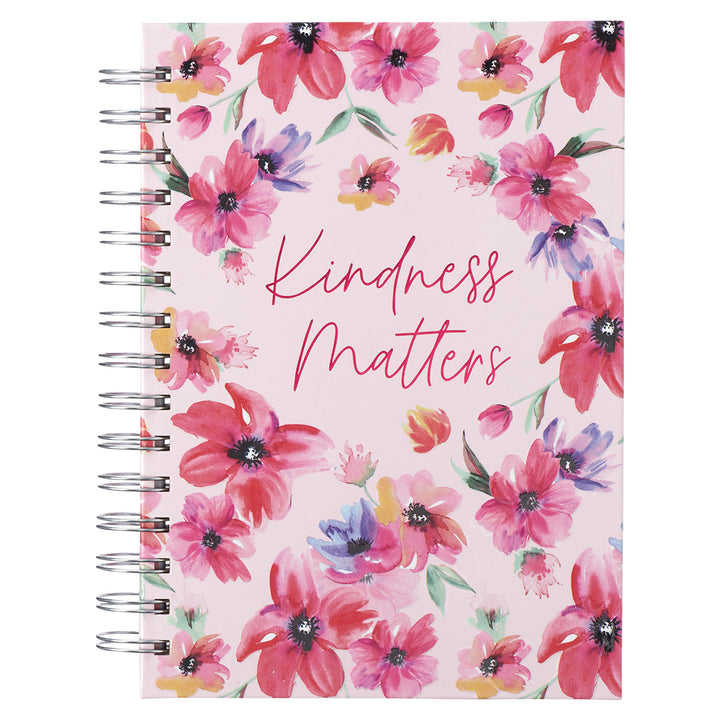 Kindness Matters (Large Hardcover Wirebound Journal)