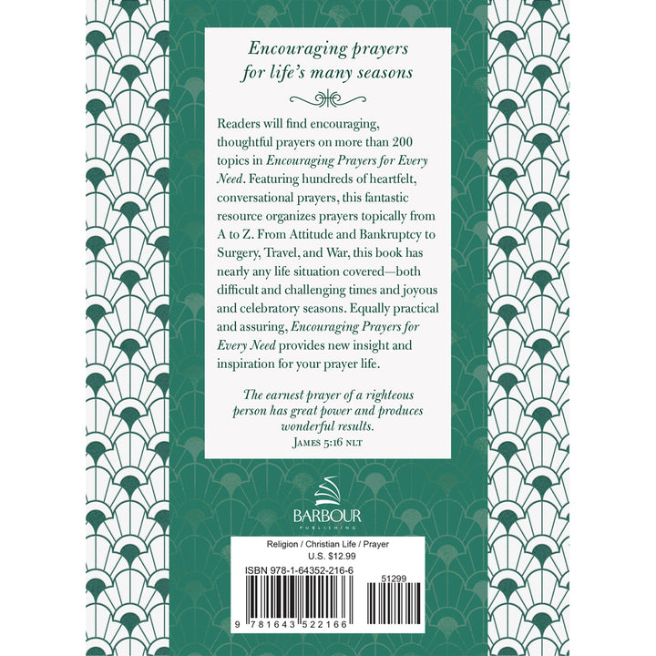 Encouraging Prayers For Every Need (Paperback)