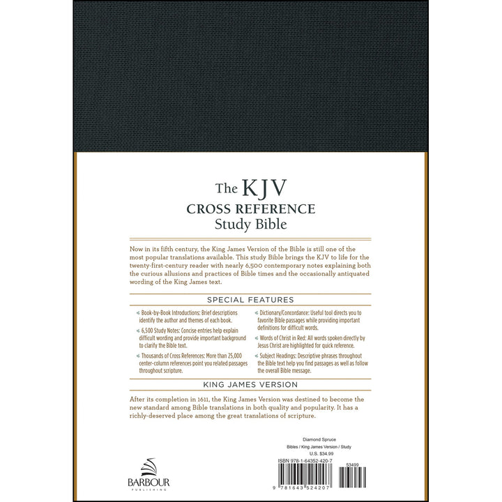 KJV Cross Reference Study Bible Neutral (Hardcover)