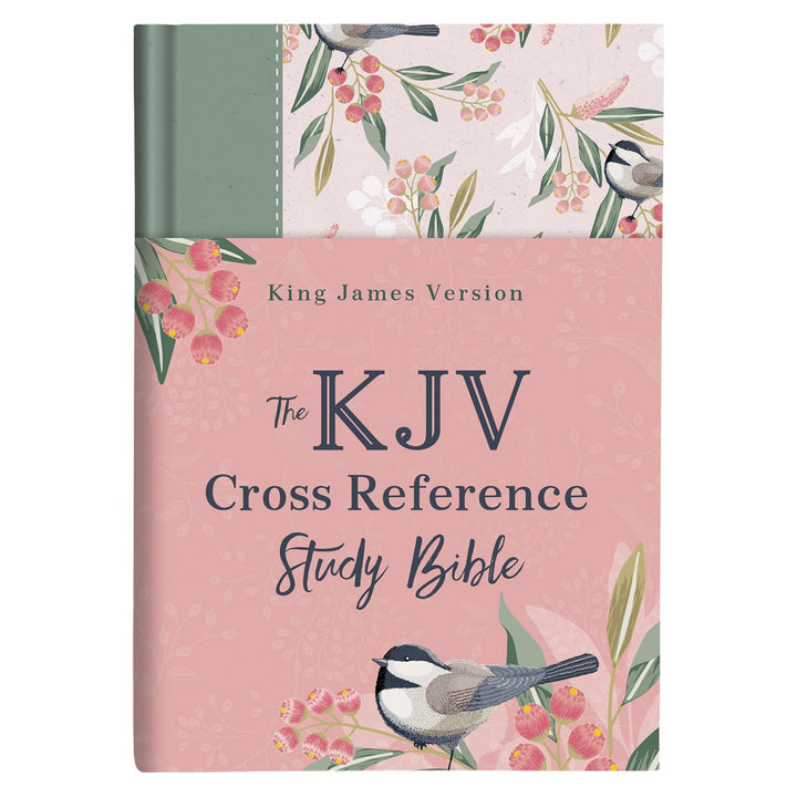 KJV Cross Reference Study Bible Sage Songbird (Hardcover)