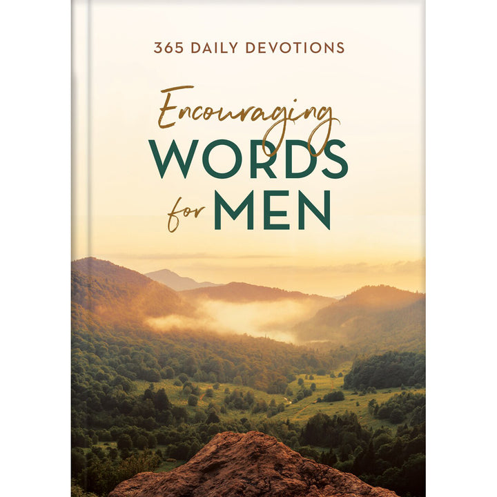 Encouraging Words For Men: 365 Daily Devotions (Hardcover)