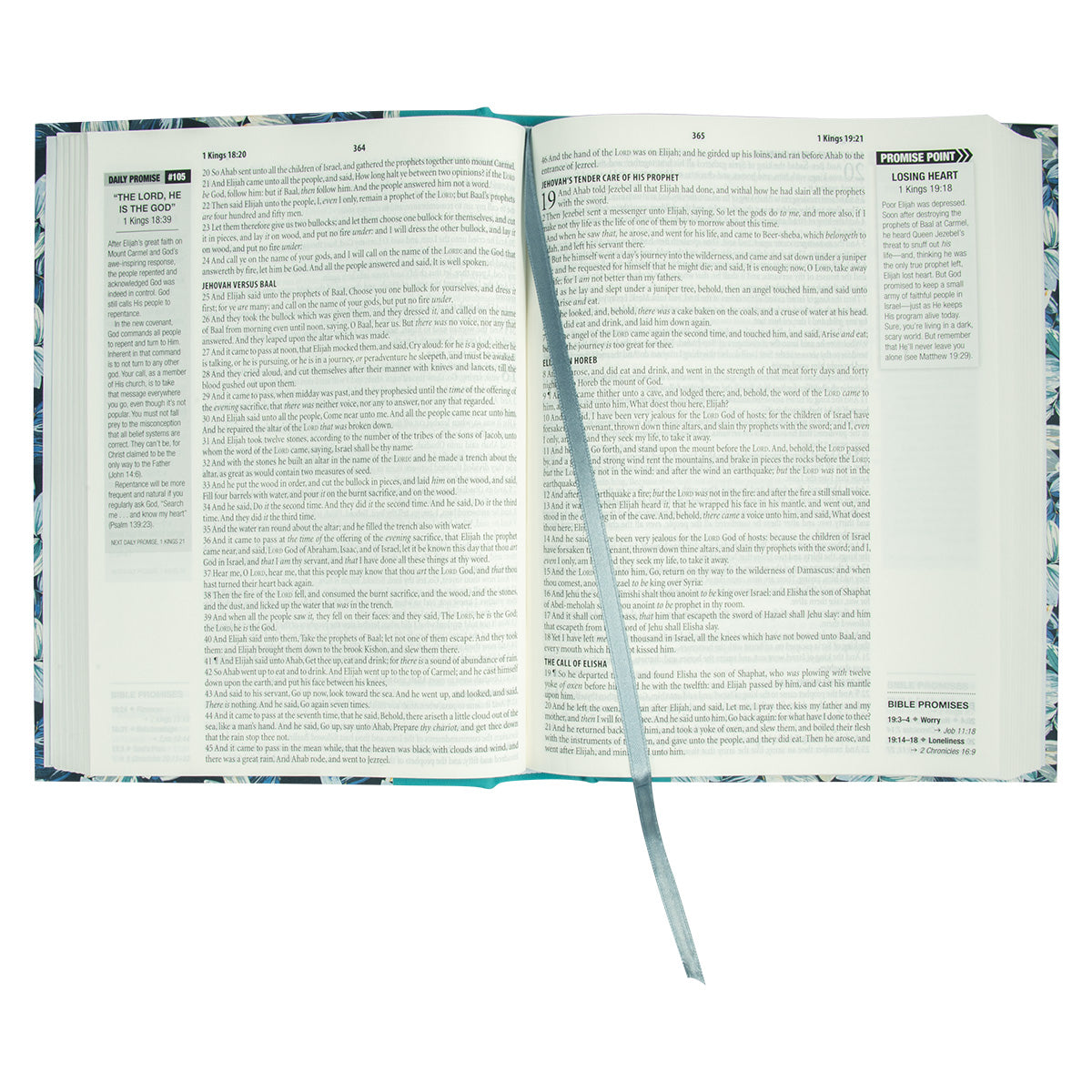 KJV The Bible Promise Book Tropical Floral (Hardcover)