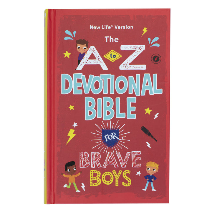 NLV The A To Z Devotional Bible For Brave Boys (Hardcover)