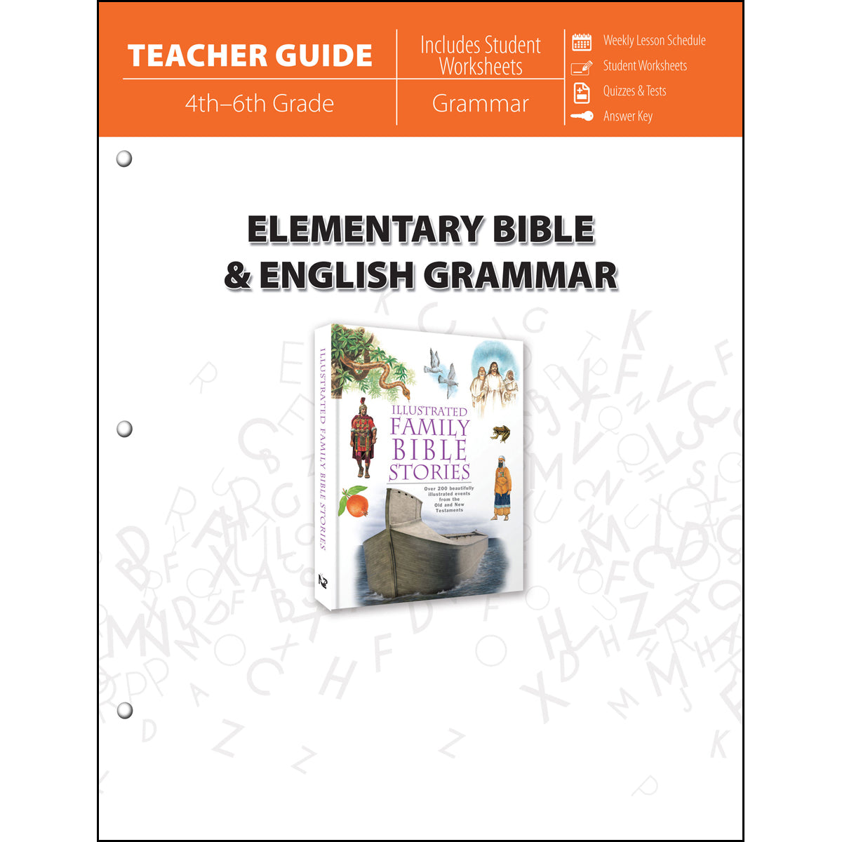 Elementary Bible & English Grammar (Teacher Guide)(Paperback)