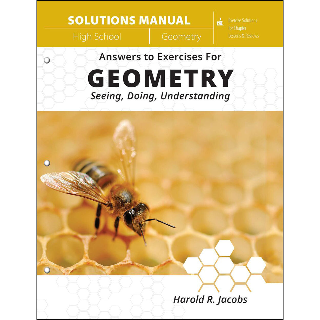Geometry: Seeing, Doing, Understanding 3rd Edition Solutions Manual (Paperback)