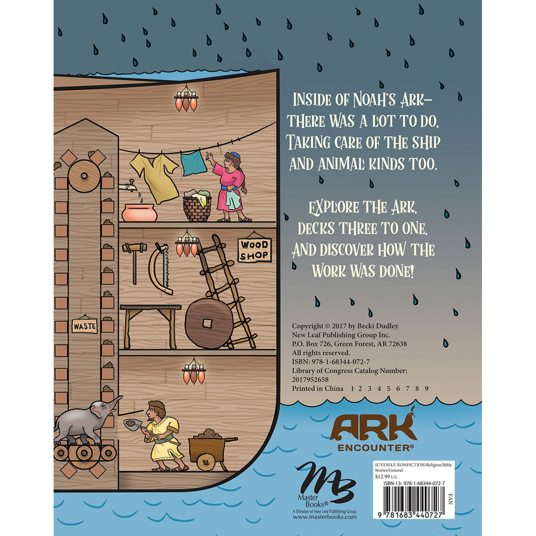 Inside Noah's Ark 4 Kids (Boardbook)