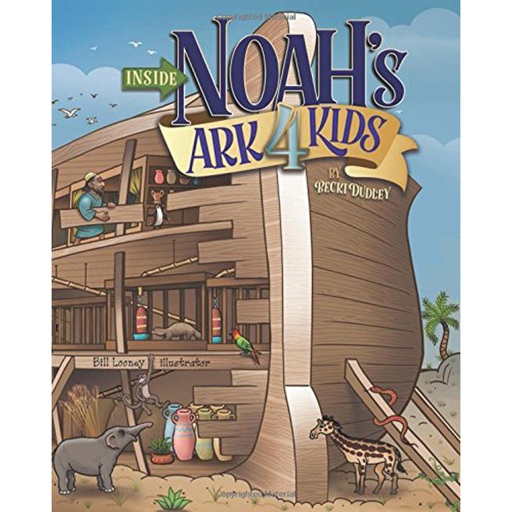 Inside Noah's Ark 4 Kids (Boardbook)