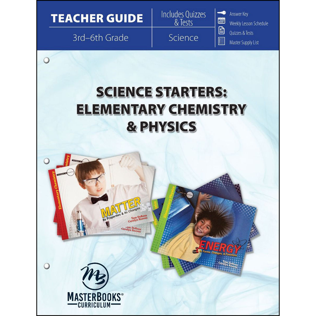 Science Starters: Elementary Chemistry And Physics Teacher Guide (Paperback)