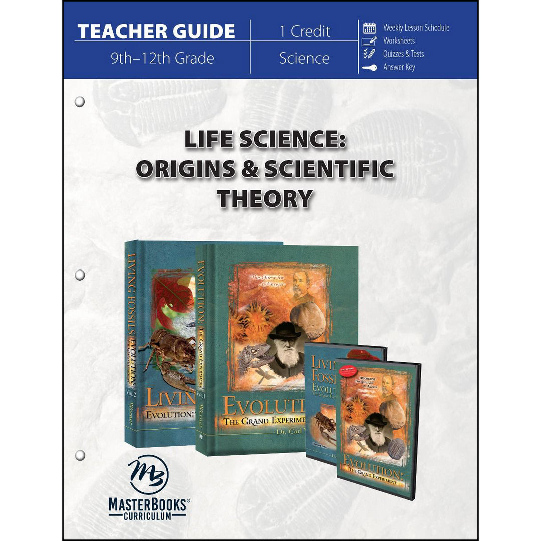Life Science: Origins And Scientific Theory Teacher Guide (Paperback)