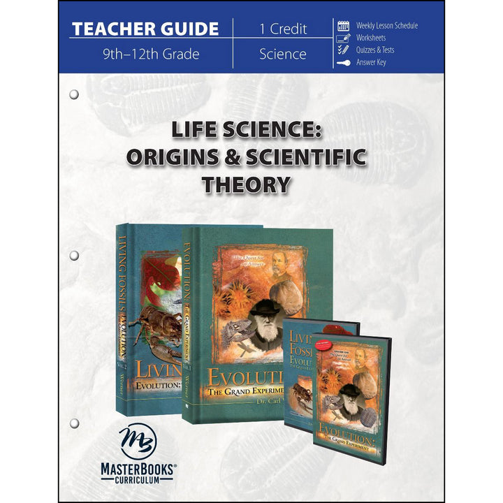 Life Science: Origins And Scientific Theory Teacher Guide (Paperback)