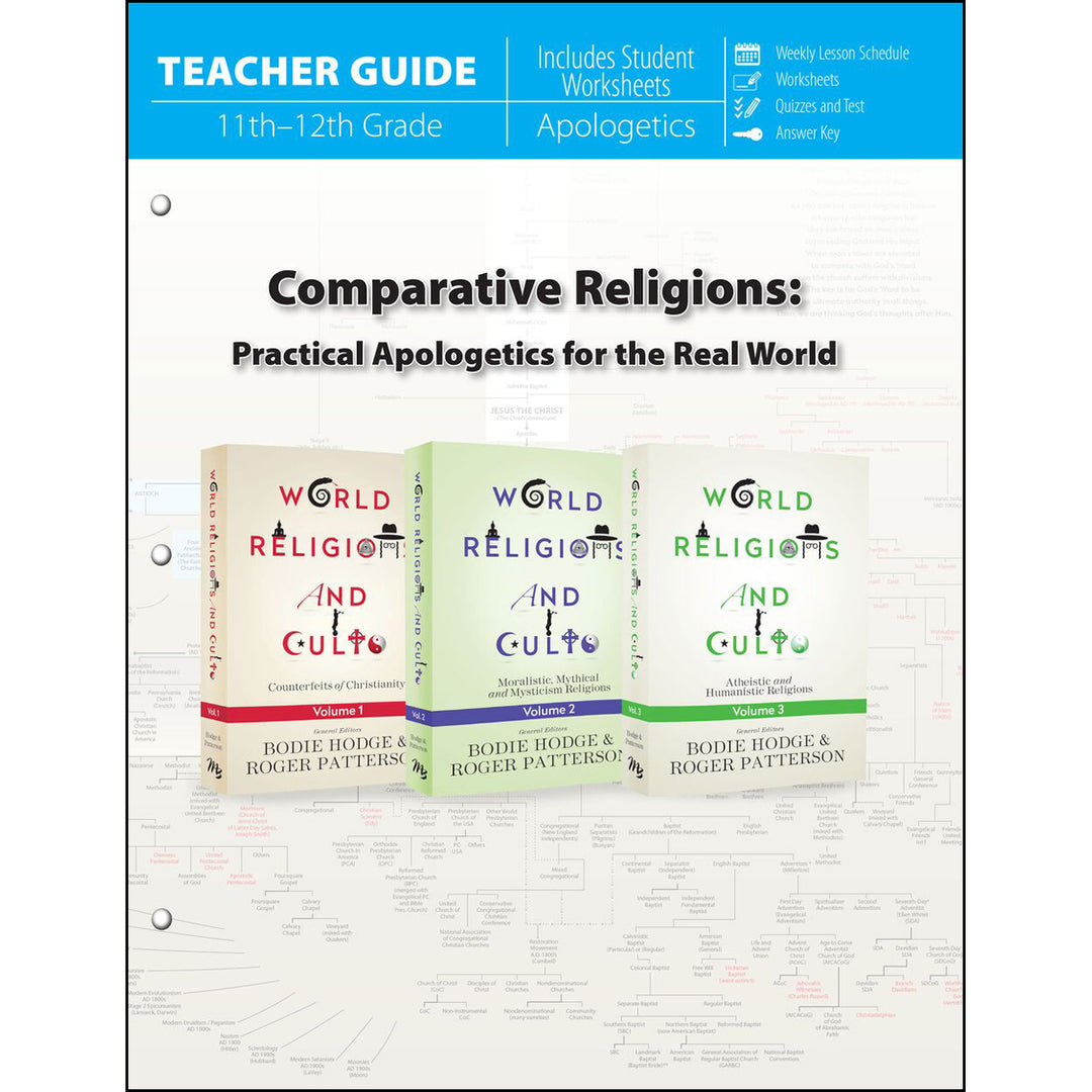 Comparative Religions: Practical Apologetics For The Real World Teacher Guide (Paperback)